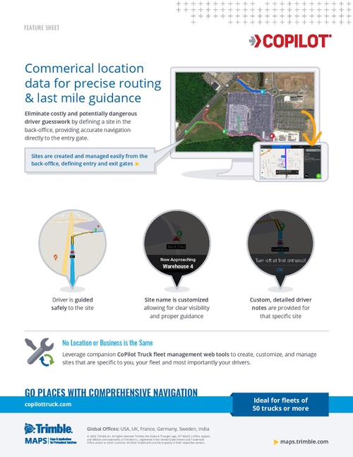 Trimble MAPS Fall 2020 Event Sponsor FreightWaves Events
